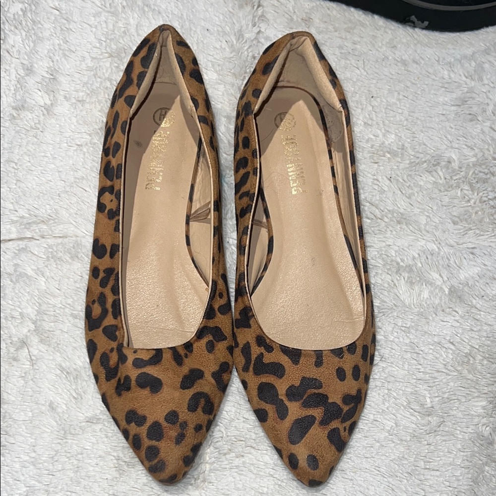 Leopard Print Women's Loafers